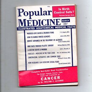 Popular Medicine Magazine - March 1960 - Estate Find